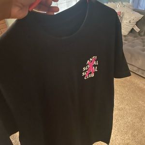 Anti social club tshirt